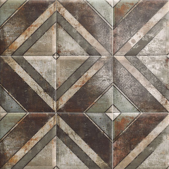 Настенная плитка MAINZU Tin-Tile PT02874 DIAGONAL 20х20см 1кв.м. матовая
