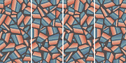 Декор ABK Wide and Style PF60005551 D+ Cp Shard Coral 240х120см 11,52кв.м.