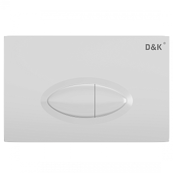 Панель смыва D&K DB1399016 белый