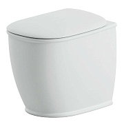 Унитаз приставной ArtCeram Atelier ATV002 01 00 безободковый без сиденья