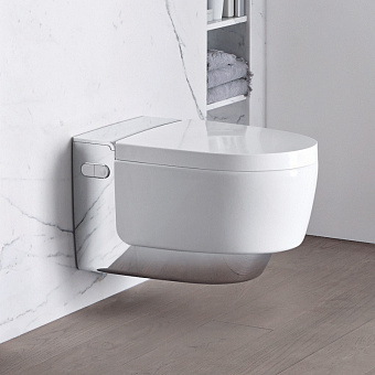 Унитаз с функцией биде GEBERIT AquaClean 146.214.21.1 с микролифтом
