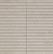Керамическая мозаика Atlas Concord Италия MARVEL STONE AS4J Clauzetto White Mosaico Bacchetta 30х30см 0,81кв.м.