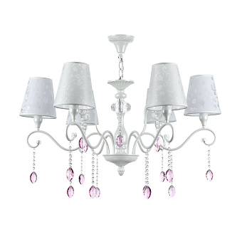 Люстра подвесная Freya Adelaide FR2306-PL-06-W 40Вт 6 лампочек E14