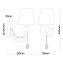 Бра MW-light Федерика 684021701 40Вт E14