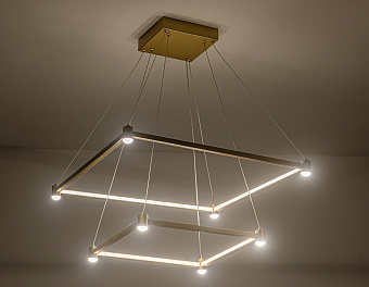Люстра подвесная Ambrella COMFORT LineTech FL5599 60Вт 10 лампочек LED