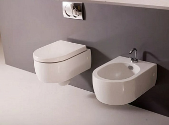 Биде подвесное Kerasan Flo 312501*1