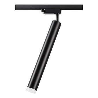 Трековый светильник Novotech PORT 357885 10Вт LED чёрный для однофазного трека