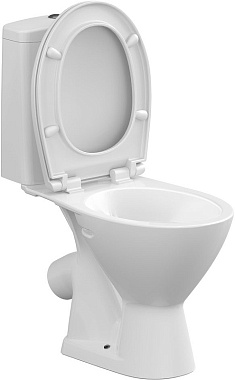 Унитаз напольный CERSANIT JUST 64073 ободковый с микролифтом