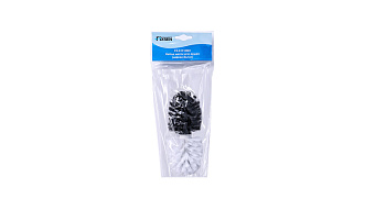Ёршик FIXSEN Kvadro FX-61313BC Белый/чёрный