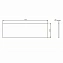 Экран для ванны AM-PM Func W84A-170-070W-P 170см