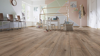 Ламинат KRONOTEX Exquisit Plus Дуб Кашмир титан D6020 1380х244х8мм 32 класс 2,694кв.м