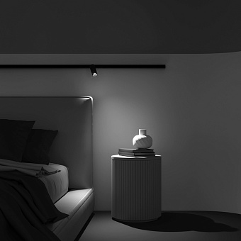 Магнитный трековый светильник Maytoni Focus LED TR032-2-5W3K-W-B 5Вт LED чёрный