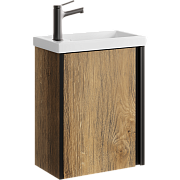 Тумба с раковиной AQWELLA Urban URB0145DB 25х43,5х53,9см