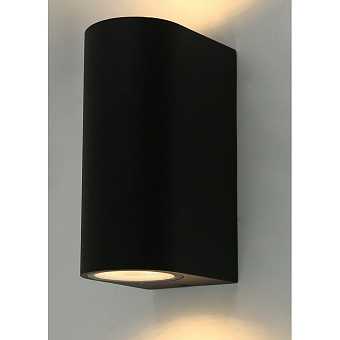Светильник фасадный Arte Lamp COMPASS A3102AL-2BK 35Вт IP44 GU10 чёрный