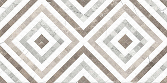 Декор Global Tile Siluet GT GT123VG белый 25х50см 1,375кв.м.