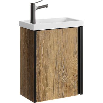 Тумба с раковиной AQWELLA Urban URB0145DB 25х43,5х53,9см