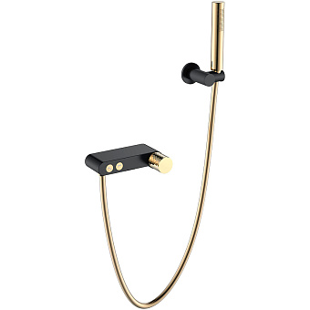 Смеситель для ванны Boheme Stick 123-BG чёрный
