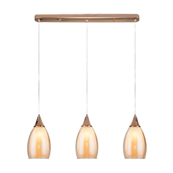 Светильник подвесной Eurosvet Cosmic 50285/3 золото 15Вт E14