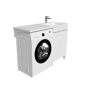Тумба с раковиной IDDIS Optima Home OPH12RDi95K 48х120х89см