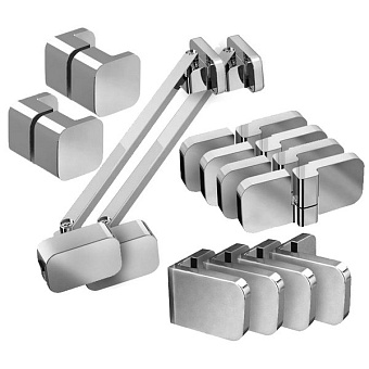 Монтажный комплект Ravak B SET BSRV4-100 с кронштейнами, хром (D01000A074)