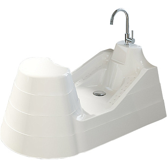 Ванна акриловая RADOMIR Вуду 1-01-0-0-1-165 120х80см отдельностоящая