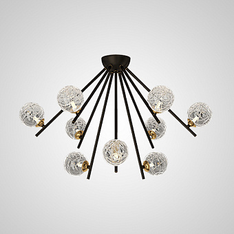 Люстра потолочная ImperiumLOFT Ingela 206129-23 200Вт 9 лампочек G9