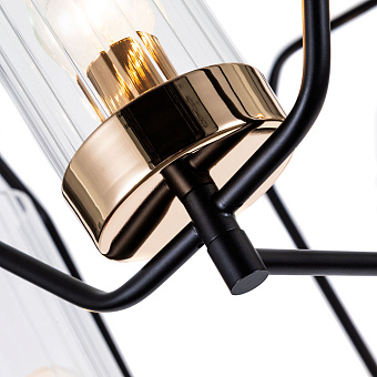 Люстра потолочная Arte Lamp CELAENO A7004PL-5BK 60Вт 5 лампочек E14