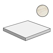 Плитка для ступеней Atlas Concord Италия Marvel Pro ADXR Cremo Delicato Scalino Angolare 33х33см 0,109кв.м. матовая