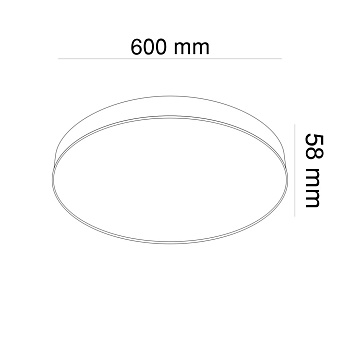 Светильник потолочный Maytoni Zon C032CL-L96MG4K 96Вт LED