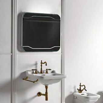 Полотенцедержатель Kerasan Waldorf 740893br бронза 40см