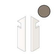 Плитка для ступеней Atlas Concord Италия Prism A4X4 Suede Battiscopa Sag.Dx 7,2х30см 0,259кв.м. неполированная
