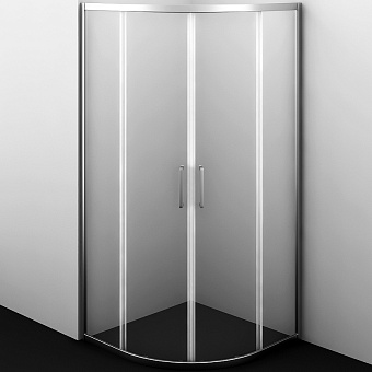 Угловое ограждение WASSERKRAFT Main 41S01 200х90см стекло прозрачное