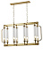 Люстра подвесная CRYSTAL LUX TOMAS TOMAS SP8 L1000 BRASS 480Вт 8 лампочек E14