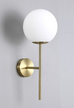 Бра CRYSTAL LUX FELIZ FELIZ AP1 BRONZE/WHITE 40Вт E27