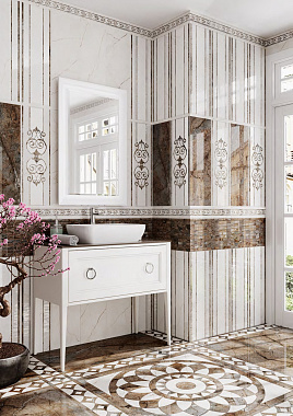 Плинтус KERAMA MARAZZI FMB023R коричневый обрезной 15х25см 0,487кв.м.