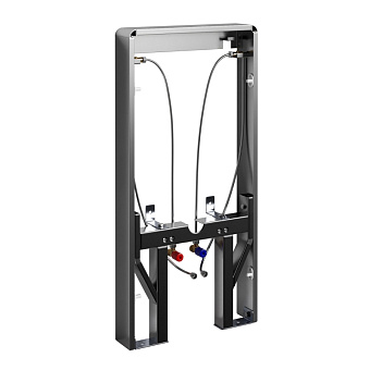 Инсталляция для биде WASSERKRAFT Naab 86 86BDT.050.BL