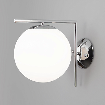 Светильник настенно-потолочный Eurosvet frost 70153/1 хром 60Вт E27