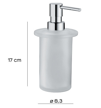 Дозатор Gedy Azzorre A155(13) хром