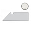 Плинтус Atlas Concord Италия MARVEL STONE ATEO Bianco Dolomite Battiscopa Sag. DX 30х7,2см 0,259кв.м.