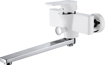 Смеситель для ванны D&K Berlin.Steinbeis DA1433316 белый/хром