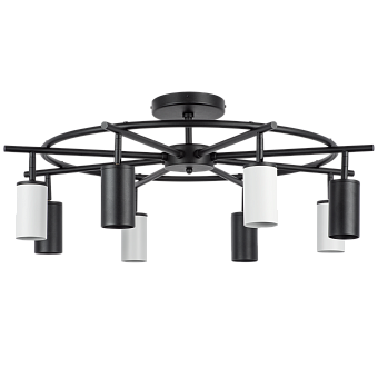 Люстра потолочная Lightstar Rullo LR718374364 50Вт 8 лампочек GU10