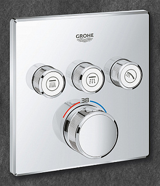 Смеситель для душа GROHE Grohtherm SmartControl 29126000 хром
