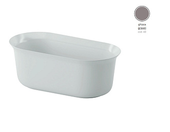 Ванна каменная ArtCeram Petite ACW005 60 140х70см отдельностоящая