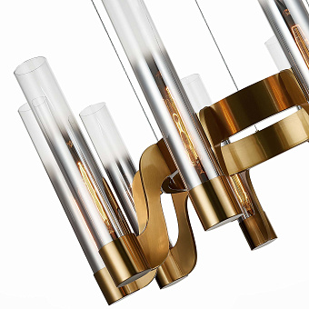 Люстра подвесная ST Luce ETTORE SL1235.303.10 400Вт 10 лампочек E14