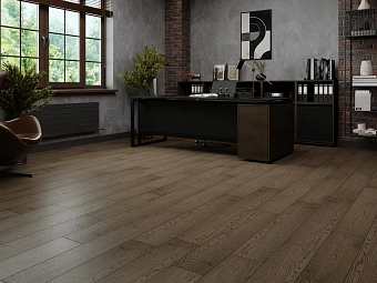 Паркетная доска Eppe Parkett Malmo дуб Pepper ML 1807 1500х180х15мм 1кв.м 1-полосная