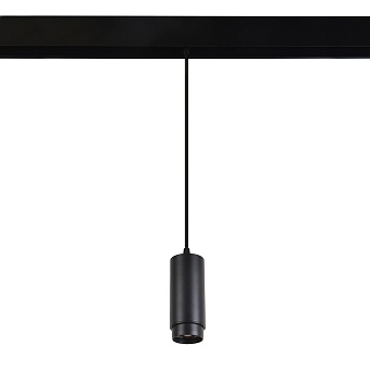 Магнитный трековый светильник CRYSTAL LUX SPACE CLT 0.33 016 7W BL 4000K 7Вт LED чёрный