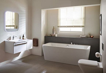 Шкаф подвесной IDEAL STANDARD TONIC II R4307WG 44,5х35,2х35см lacquered white glossy