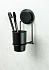 Стакан в ванную FIXSEN Magic Black FX-45006 чёрный матовый