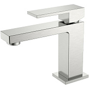 Смеситель для раковины Boheme Qubic 471-NB никель матовый