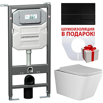 Инсталляция с унитазом Ceramica Nova Metric CN3007_1002B_1000